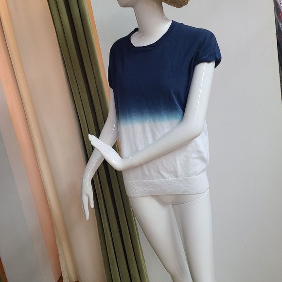 Ombré Oversize Sleeveless Top | XS | NWT - Picture 6 of 6